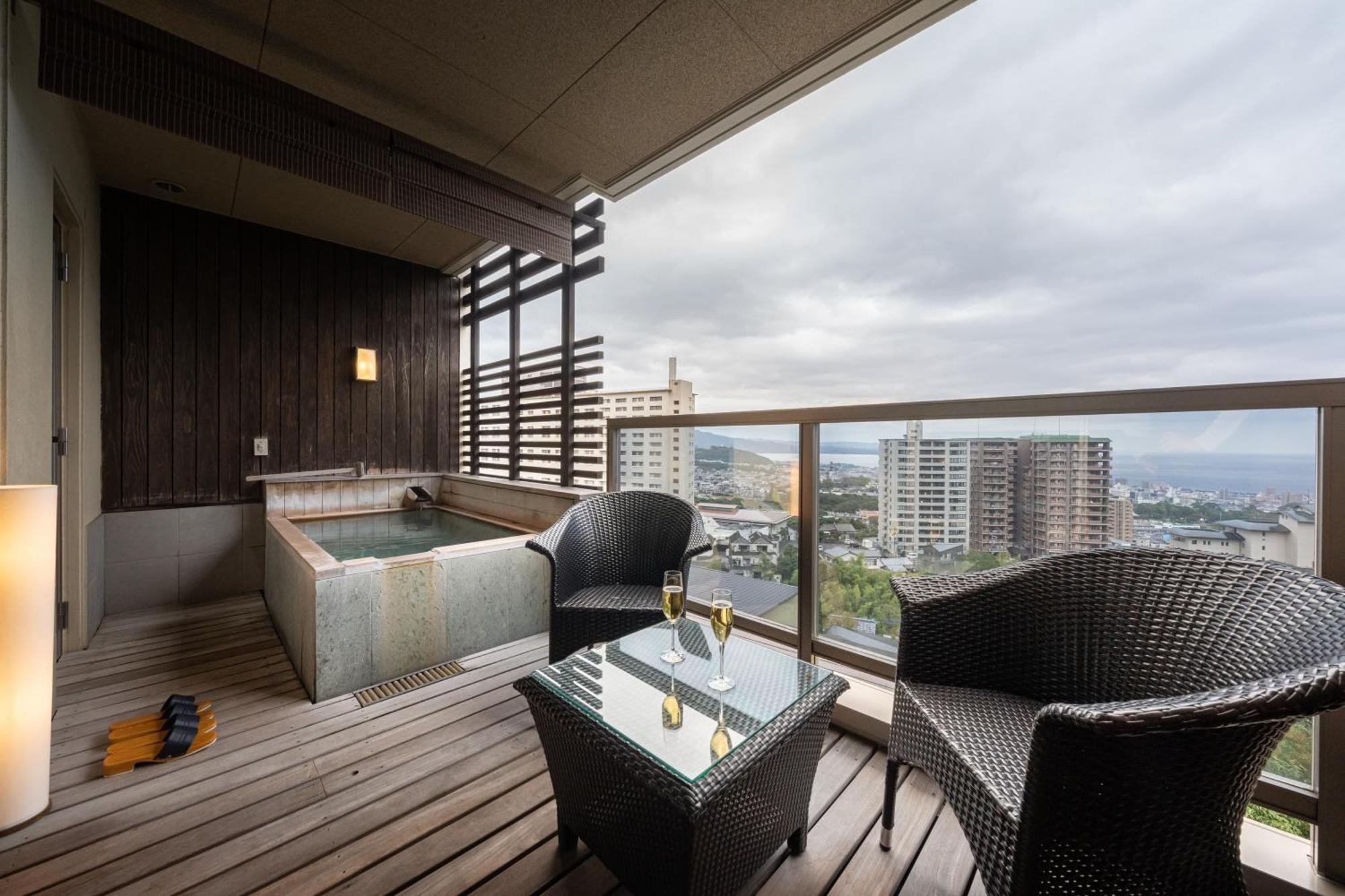 Ryotei Matsubaya Otel Beppu Dış mekan fotoğraf